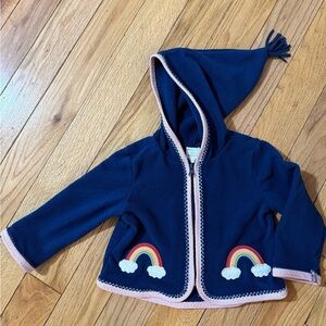Hanna Andersson Fleece Jacket- 18-24 Months